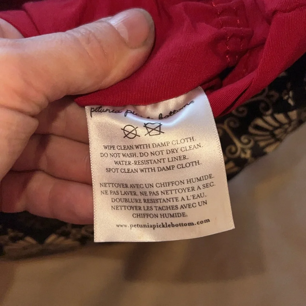 Petunia Pickle Bottom Diaper Bag EUC